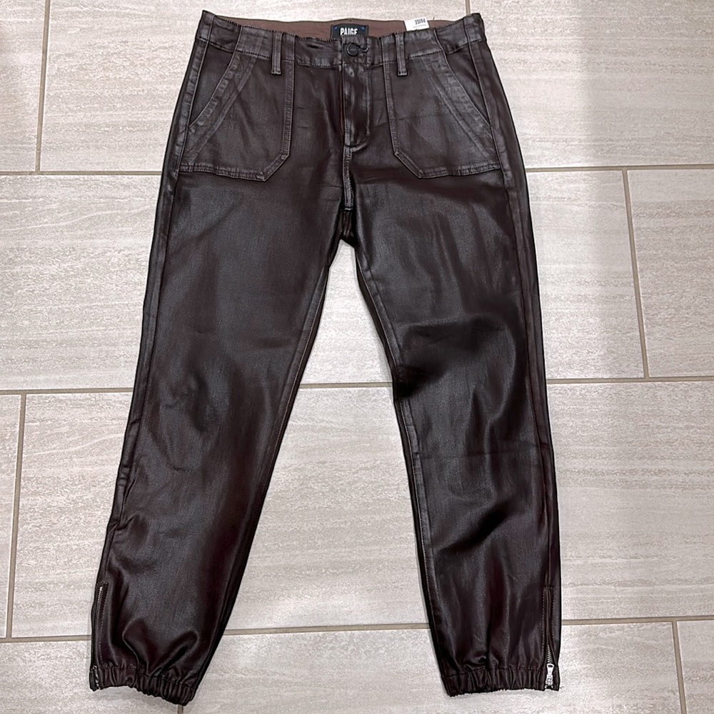 Paige Coated Denim Mayslie Jogger